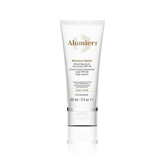AlumierMD Moisture Matte Broad Spectrum Sunscreen SPF40 Ivory Newcastle Skin Clinic