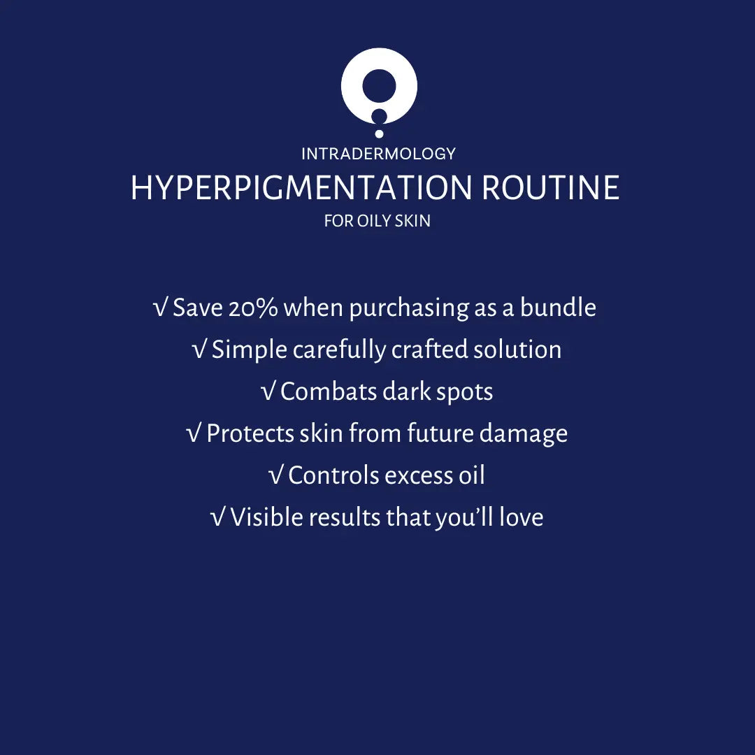 Intradermology Hyperpigmentation Routine (Oily) Newcastle Skin Clinic