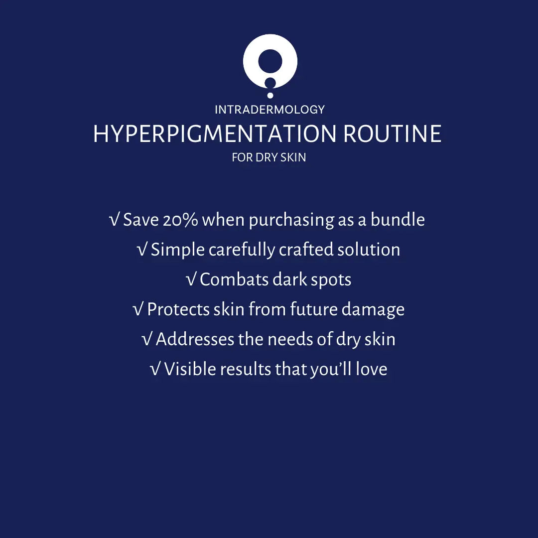 Intradermology Hyperpigmentation Routine (Dry) Newcastle Skin Clinic
