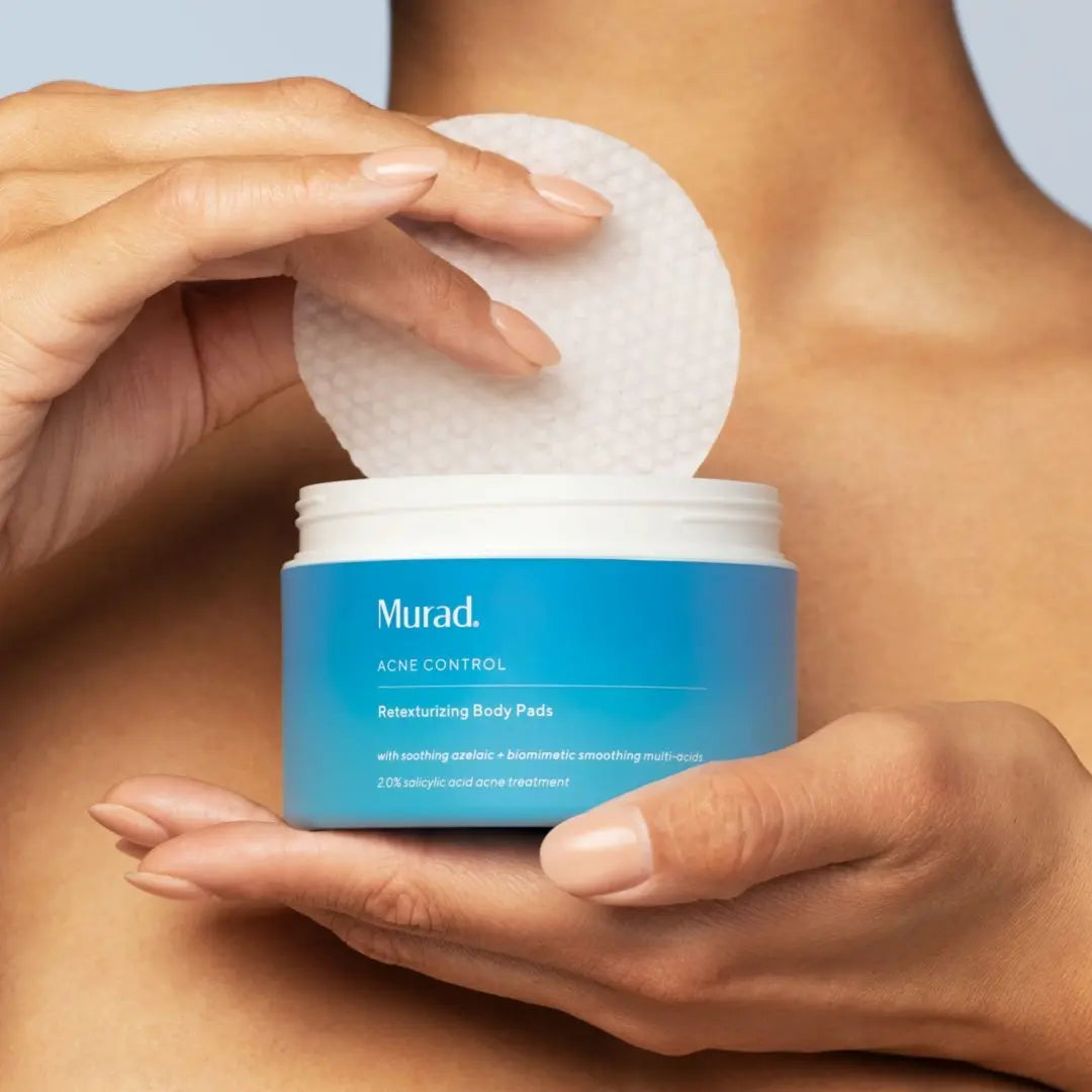 Murad Retexturising Body + Face Dual-Action Exfoliating Pads (Contains 45 Pads) Newcastle Skin Clinic
