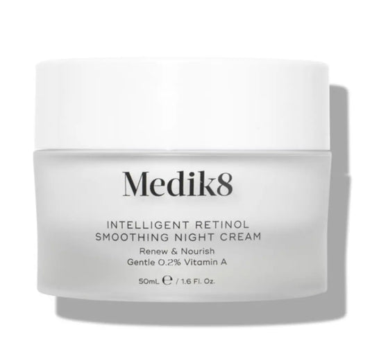 Medik8 Intelligent Retinol Smoothing Night Cream 50ml  Newcastle Skin Clinic